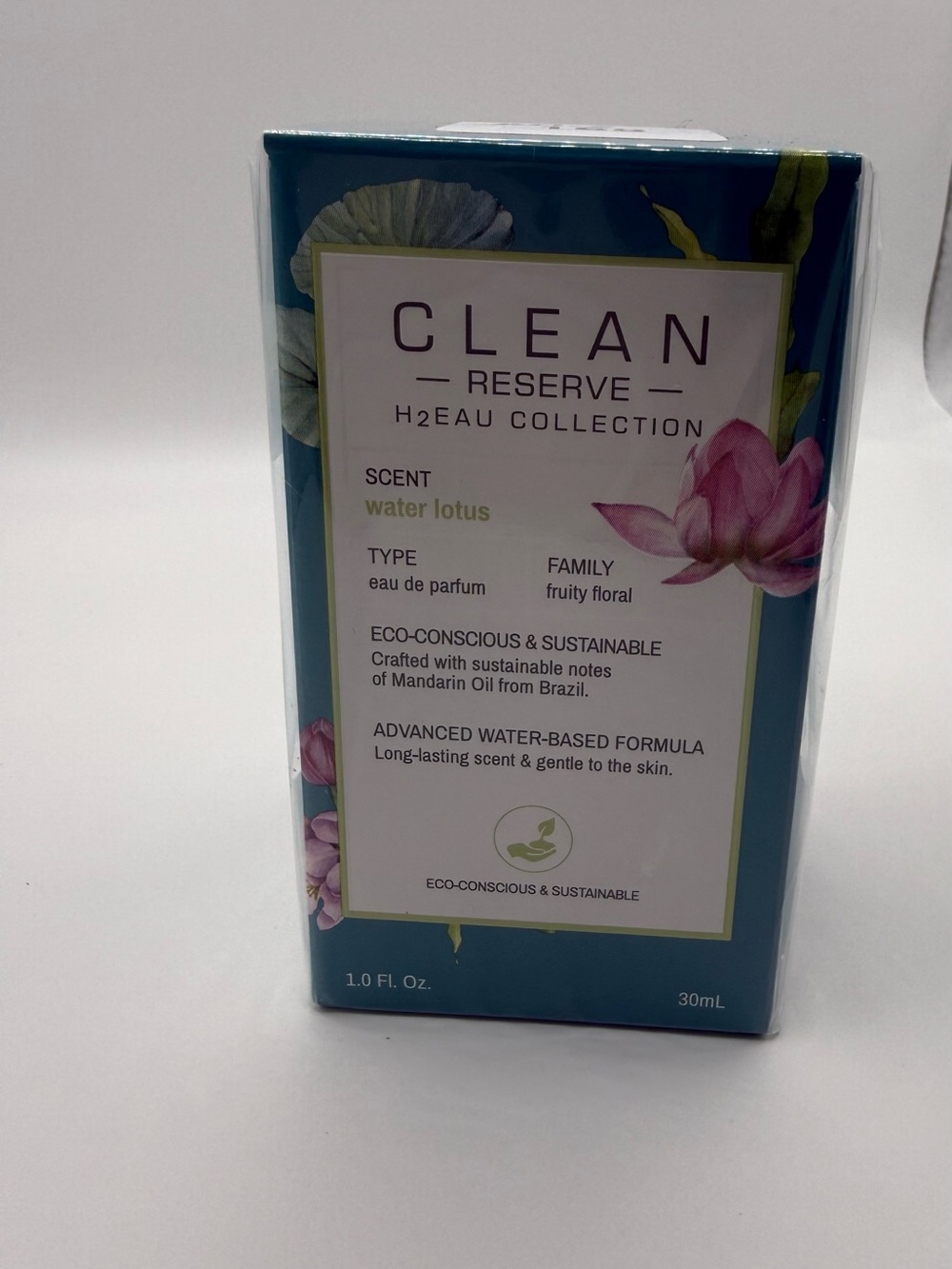 CLEAN Reserve H2EAU Water Lotus Eau de Parfum - 30ml- NIB
